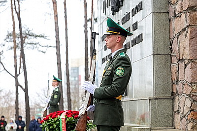 В Беларуси отдали дань уважения бывшим узникам фашистских концлагерей