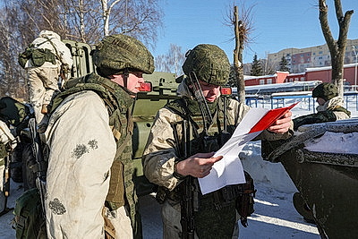 Внезапная проверка боеготовности проходит в 103-й Витебской воздушно-десантной бригаде