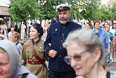 В Бресте воссоздали атмосферу последнего мирного дня 1941 года