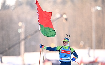 Команда Беларуси выиграла смешанную эстафету на домашнем этапе Кубка Содружества