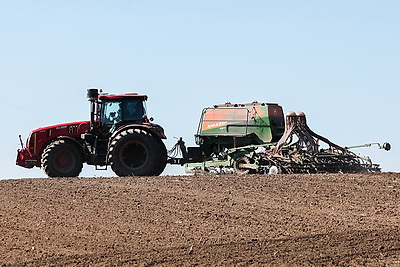 На полях Витебского района идет сев яровых культур