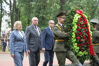 Празднование Дня Независимости в Гродно