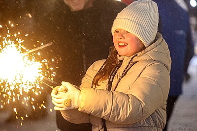 Новогодние гулянья проходят в столице и регионах
