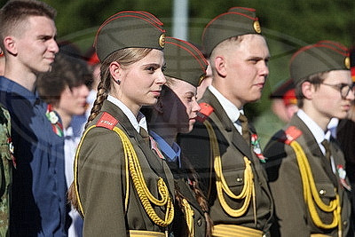Более 300 участников объединил молодежный военно-патриотический форум в Гомеле