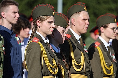 Более 300 участников объединил молодежный военно-патриотический форум в Гомеле
