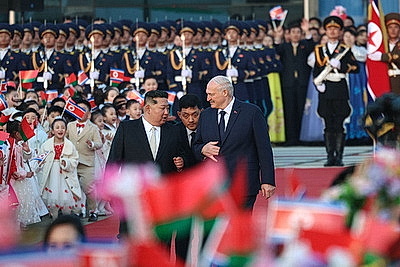 Завершился визит Лукашенко в КНДР