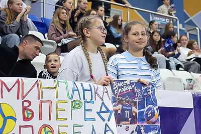 Волейболистки \"Минчанки\" обыграли \"Искру\" в матче за Суперкубок Беларуси