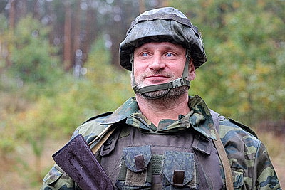 От квадроциклов и дронов до миномета. Под Гомелем прошли учения подразделений теробороны