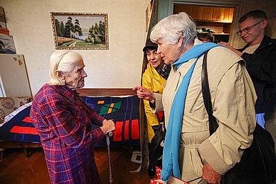 Радоваться каждому дню. 102-летняя ветеран Лидия Волкова высказала главное пожелание для всех