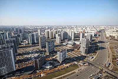 Виды Минска с высоты птичьего полета