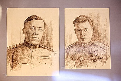 Творили в окопе и на привале. Выставка фронтового рисунка открылась в Минске