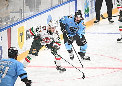 Минские динамовцы проиграли \"Ак Барсу\" в первом матче четвертьфинала Кубка Гагарина