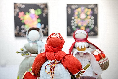 В Минске на выставке \"Пасхальные мотивы\" впервые представили коллекцию писанок