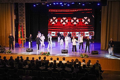 Около 600 ребят собрала в Могилеве военно-патриотическая акция \"Готовы Родине служить!\"