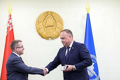 Терехов представил нового министра архитектуры и строительства коллективу ведомства