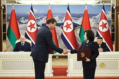 Лукашенко заявил о переходе отношений Беларуси с КНДР на принципиально новый этап