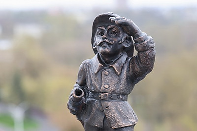 Миниатюрная скульптура каланчового пожарного открылась в Витебске