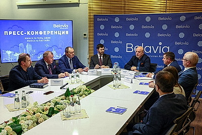 Первый после возобновления авиасообщения рейс \"Белавиа\" из Израиля встретили в Минске