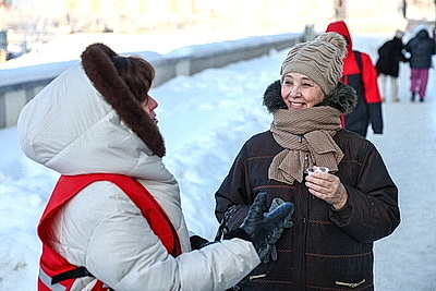 Мобильные пункты обогрева Красного Креста работают в Минске