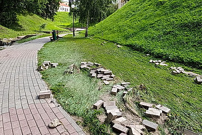 В Гродно устраняют последствия субботней непогоды