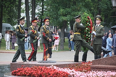Празднование Дня Независимости в Гродно