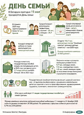Инфографика. День семьи