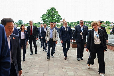 Делегация КНР посетила ряд знаковых культурных объектов Беларуси