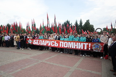 В Беларуси - День всенародной памяти жертв Великой Отечественной войны и геноцида белорусского народа