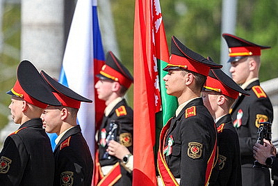 В Минске прошла международная патриотическая акция \"Огонь памяти\"