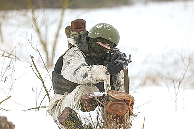 Военные мехбригады во время внезапной проверки боеготовности отразили \"атаку ДРГ\"