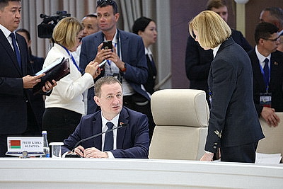 Турчин принимает участие в заседании Евразийского межправсовета в Чолпон-Ате