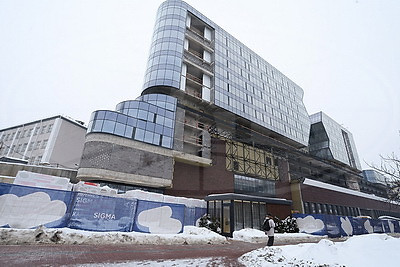 В Московском районе Минска возводится многофункциональный комплекс общественного назначения