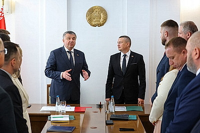 Нового министра природных ресурсов и охраны окружающей среды представили коллективу ведомства
