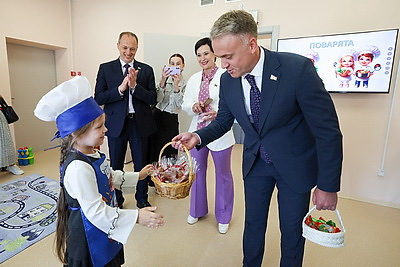 В Лепеле открыли новый детский сад на 230 мест