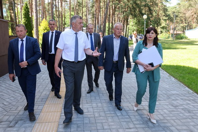 Назаров ознакомился с модернизацией туробъектов нацпарка \"Браславские озера\"
