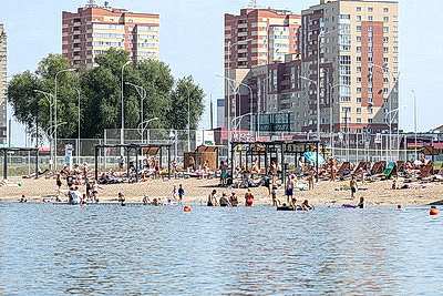 Тропики в пределах города. Как брестские спасатели мониторят обстановку на пляже