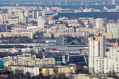 Виды Минска с высоты птичьего полета