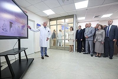 Новый диагностический корпус областного клинического кардиоцентра открыли в Гродно