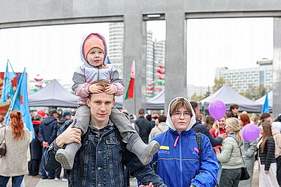 Белорусы отмечают Праздник труда