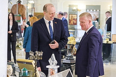 Сотрудники \"Гродноэнерго\" посетили Дворец Независимости