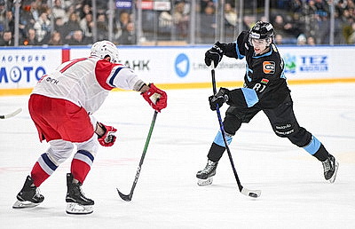 Хоккеисты \"Динамо\" прервали серию неудач, по буллитам победив \"Локомотив\"