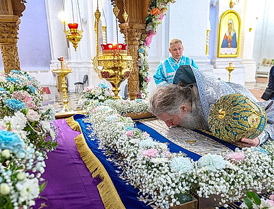 Праздничным шествием в Витебске отметили Успение Пресвятой Богородицы