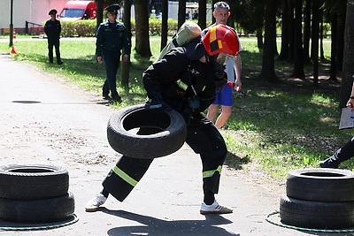 Республиканская спартакиада военно-патриотических клубов МЧС стартовала в Могилевском районе