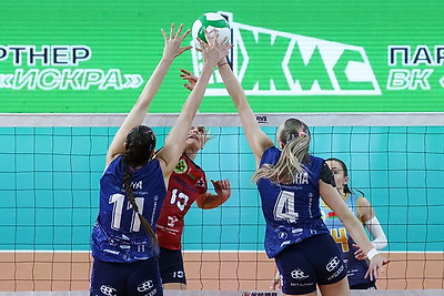Волейболистки \"Минчанки\" в 13-й раз выиграли чемпионат Беларуси