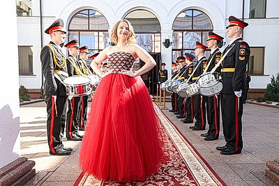 Грациозно, красиво и очень мощно. Победительницу конкурса \"Мисс ГУВД\" определили в Минске