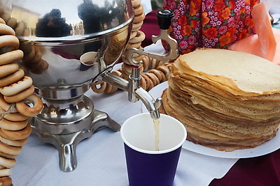 Домашние блины, конкурсы и приятные сюрпризы. В воинской части в Могилеве встретили Масленицу