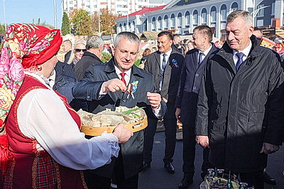 Калинковичи встречают тружеников села Гомельской области на \"Дажынках-2026\"