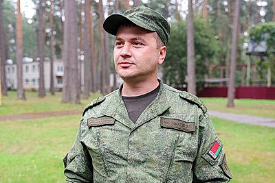 Главная задача - защищать наш дом. В Гомельской области проходят учебные сборы территориальных войск