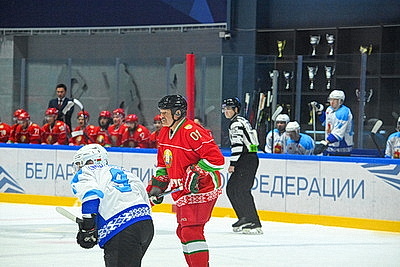 Хоккейная команда Президента выиграла у сборной Гродненской области в поединке РХЛ