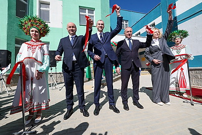 Новый детский сад с бассейном на 175 мест открыли в Орше